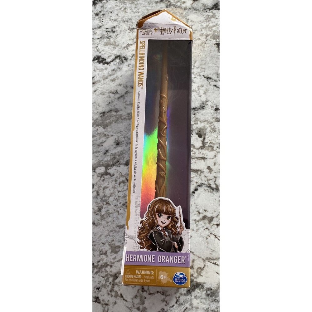 Wizarding World Harry Potter, 12-inch Spellbinding Wand - Hermione Granger Wand